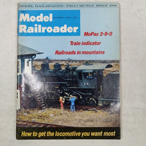Model Railroader Magazine 1974 Vintage Lot of 11 Magazines - Picture 10 of 12