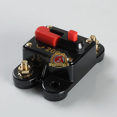 70 Amp Manual Reset Circuit Breaker - 12V For Car Audio, Boat, Auto Applications