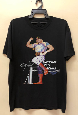 Rare Collection Superstar Billy Graham Black S-4XL Unisex T-shirt