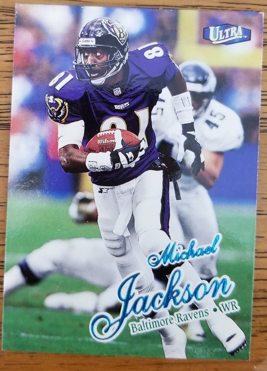 Michael Jackson Baltimore Ravens1998 Fleer Ultra Football Card #36