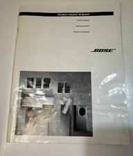 NEW Bose Lifestyle 25 System Owner's Guide With Test CDs