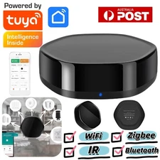 Smart Gateway Hub Wireless ZigBee Bluetooth WiFi IR Remote Controller Tuya APP