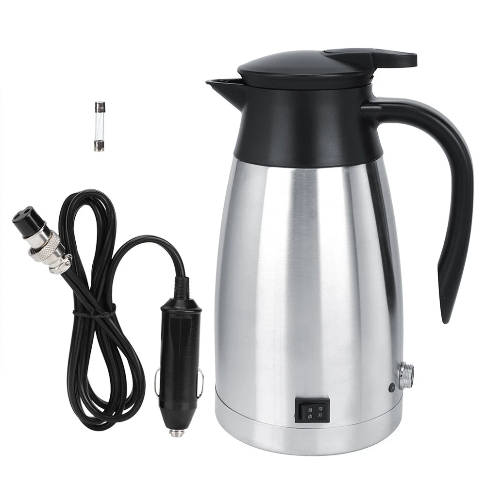 12V/24V 1000ml Car Truck Electric Hot Water Kettle Bottle Cup Practical |  eBay