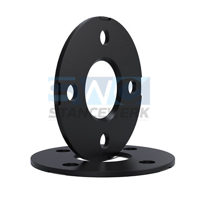 2pc 5mm Thick 4x100 Wheel Spacers For Honda Civic Accord 56.1mm Bore 6061-T6