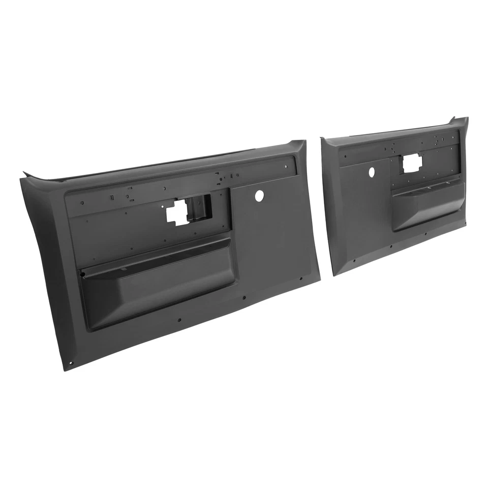 HECASA For Chevy Pickup Truck 1981-1987 Pair Black Inner Door Panels PP LH+RH — 第 4/4 张图片