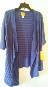 short sleeve waterfall cardigan