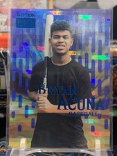 Bryan Acuna 2022 Skybox Metal Universe Champions Premium S49 Twins Blue /75 HP3J