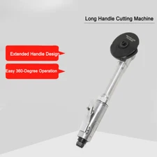 1/4" Air Angle Edge Die Grinder Cutter Polisher Air Tool 18000RPM Long Handle