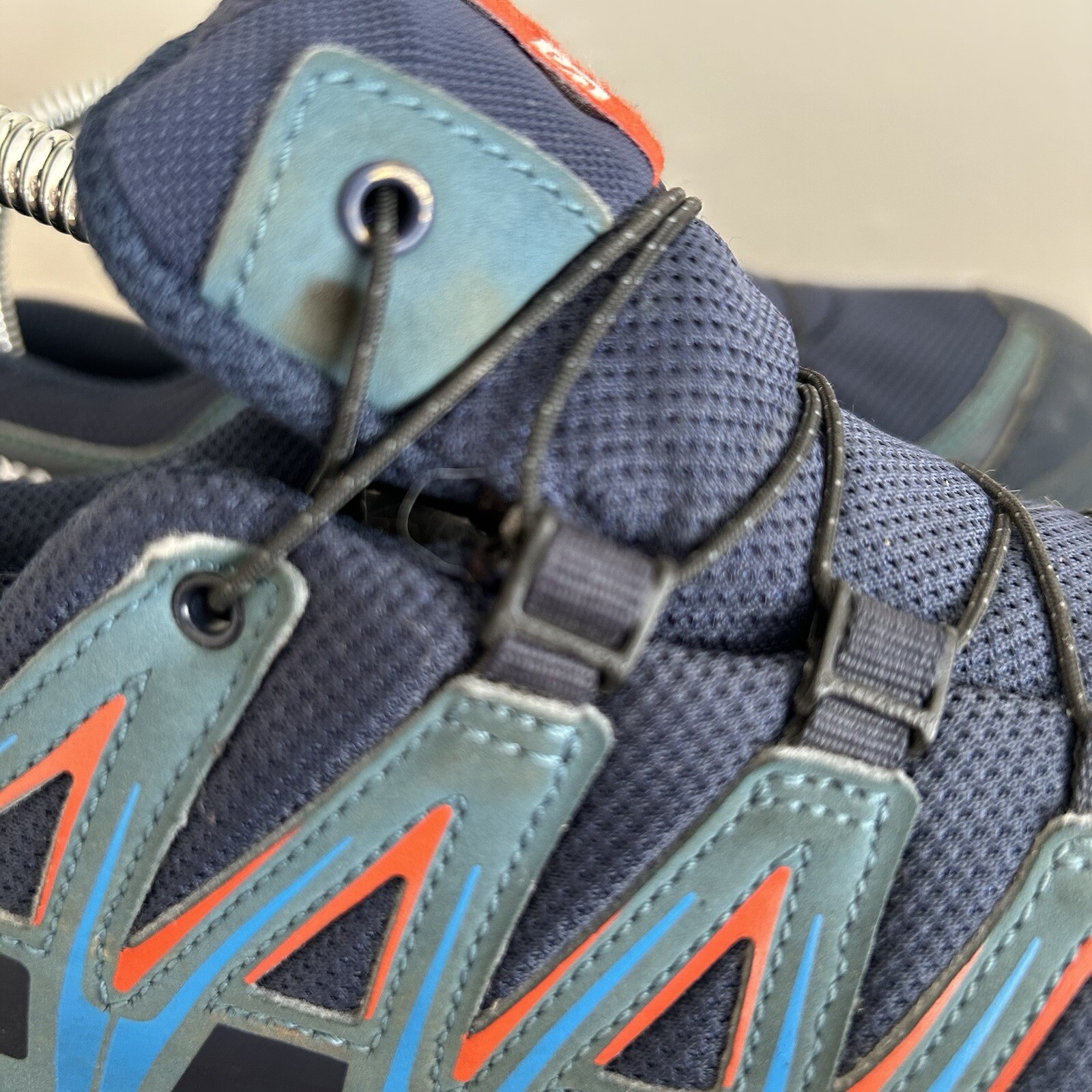 Scarpe da corsa Salomon XA Pro trail escursionismo donna 6 blu impermeabili 406433