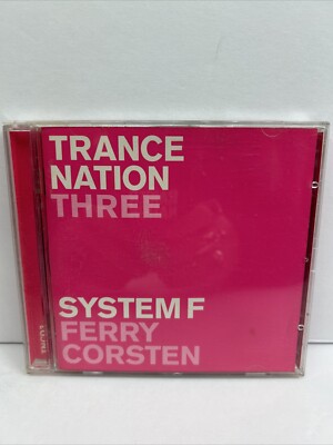 Ferry Corsten System F  Trance Nation Three 2XCD Trance House Mixed U.K. IMPORT