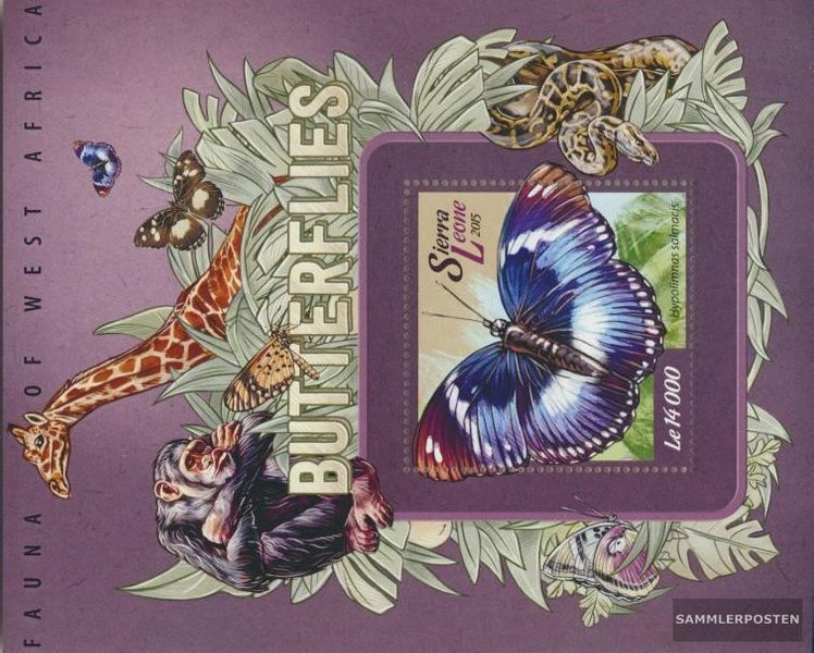 Prophila – Bloc-feuillet Sierra Leone 2017, Chemins De Fer Russes, Timbre Neuf MNH, Collection