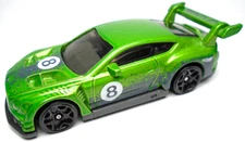 2020 HOT WHEELS '18 BENTLEY CONTINENTAL GT3 #8 GREEN 1:64 DIECAST 3" RACE CAR