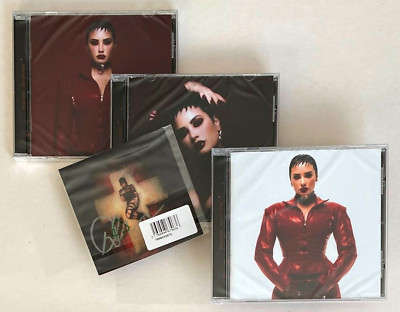 DEMI LOVATO * HOLY FVCK * UK ONLY ALTERNATE ART 3CD SET + SIGNED CARD * BN&M