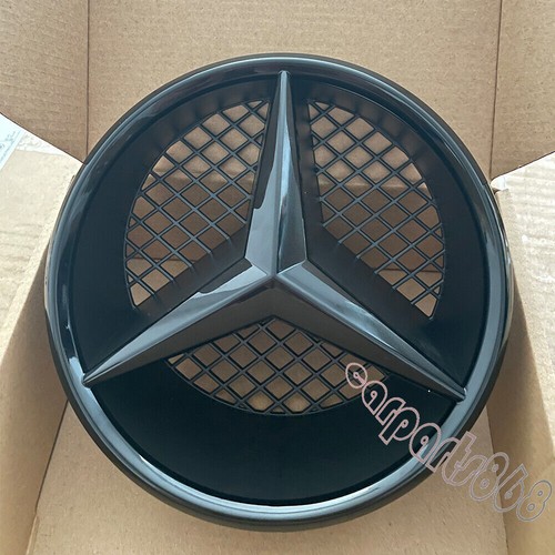 For Mercedes Benz Front Grille BLACK GLOSS Star Emblem W204 W245 PN/A2078880260# - Picture 2 of 11
