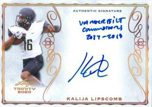 2020 Leaf Trinity Kalija Lipscomb #A-KL1