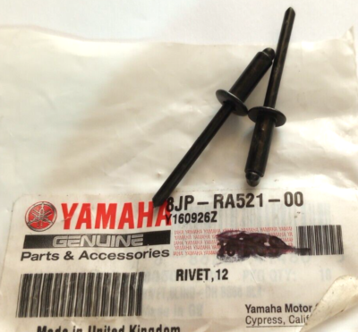 Yamaha Sidewinder, SRViper Rivet NOS 8JP-RA521-00 Qty. 2 (L-7757