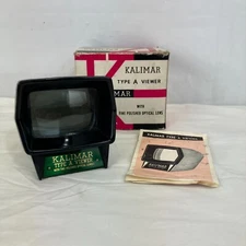 Kalimer Type A Viewer with Fine Polished Optical Lens - UNTESTED