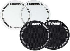 Evans EQ Single Pedal Patch, Black Nylon