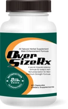 OverSizeRX, Increase Sexual Pleasure, Energy, Stamina, Intensity of Orgasm