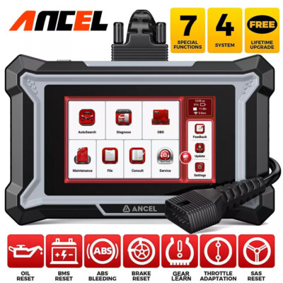 ANCEL DS100 OBD2 Scanner Diagnostic Code Reader Car ABS SRS Transmission Engine