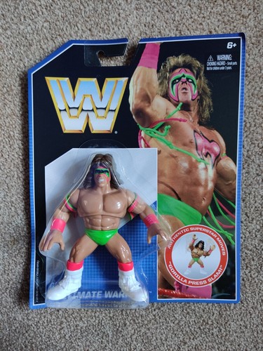 MOC WWE Mattel Retro Figure - The Ultimate Warrior...