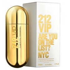 212 VIP by Carolina Herrera 2.7oz Women EDP Spray New Sealed Box