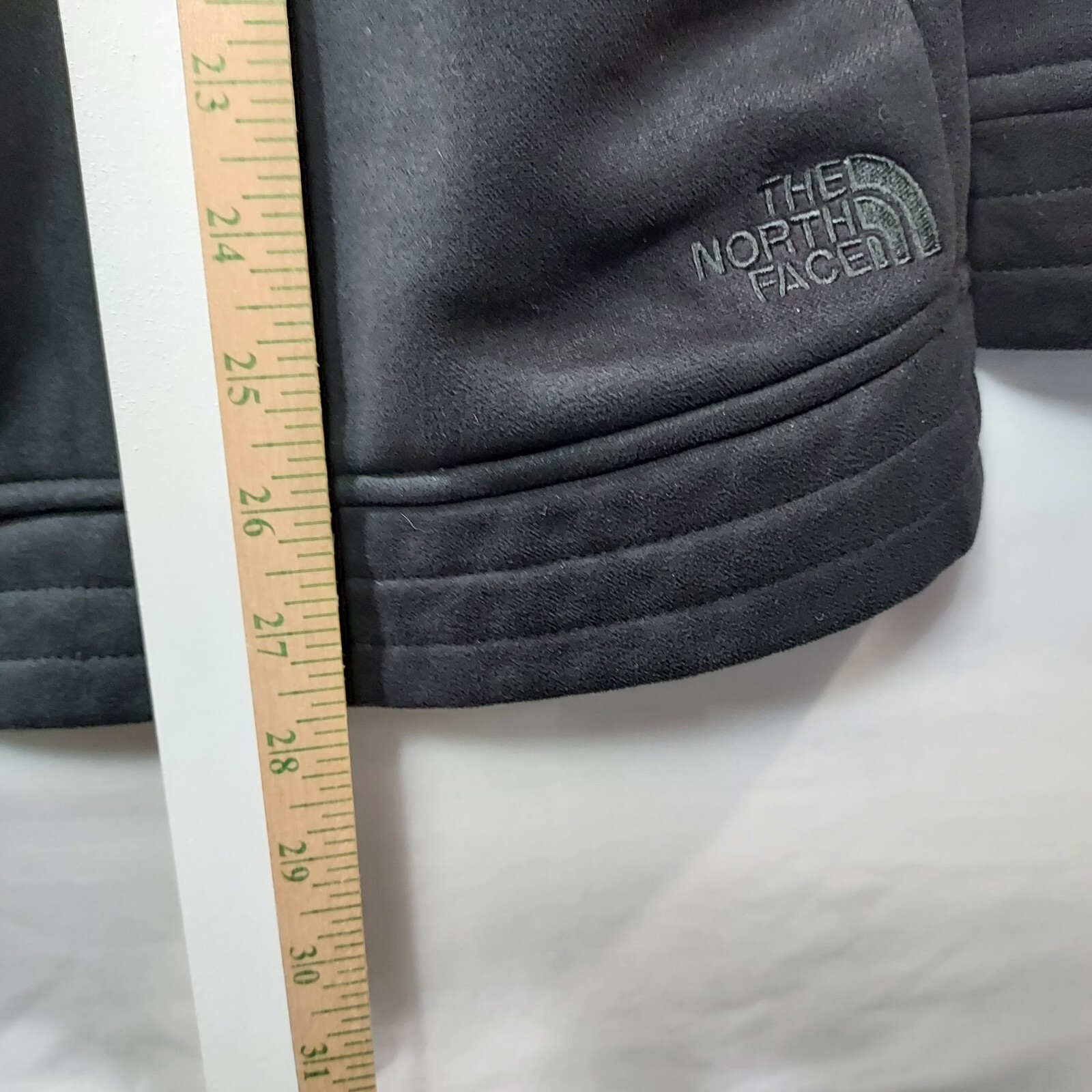 North Face Avery Jacket Coat Soft Shell Black Bel… - image 16