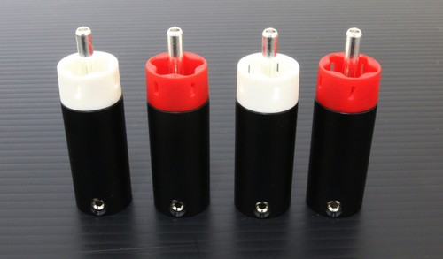 Conectores de enchufes Pure Silver Star Line RCA 4 piezas para cable - Imagen 5 de 7