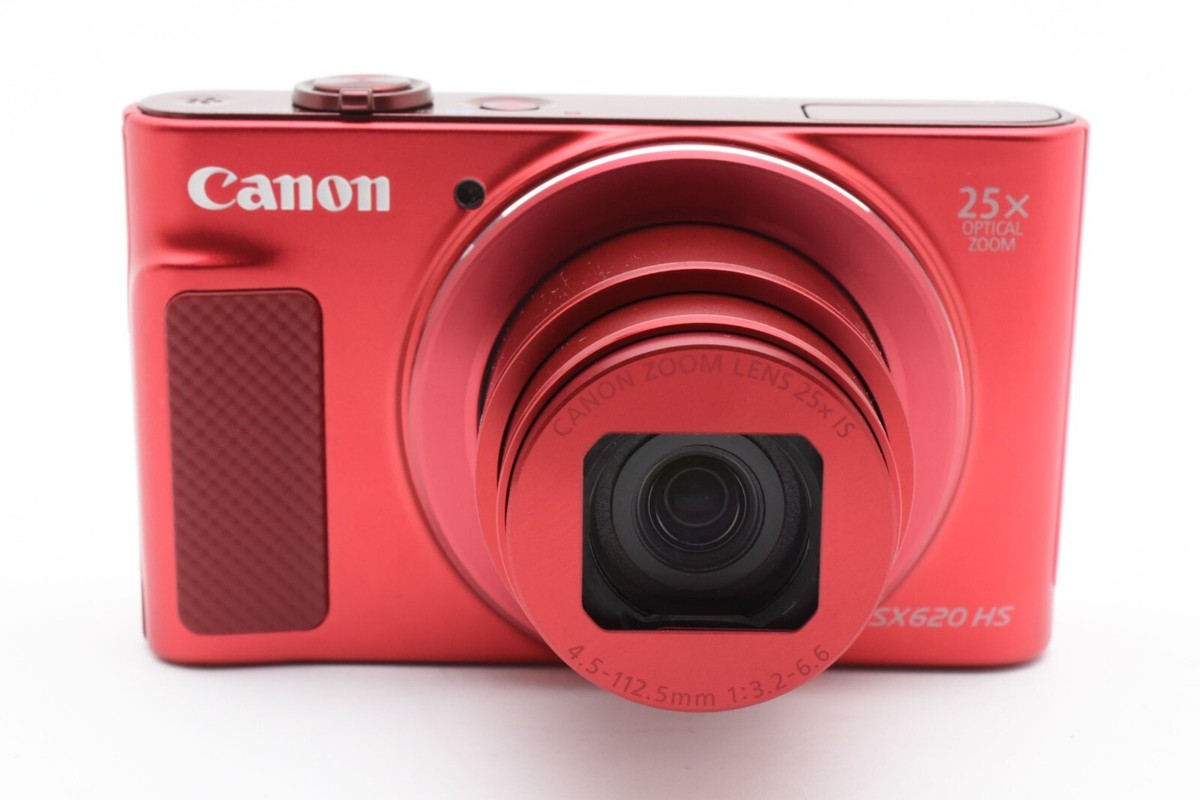 ⏯️[Top mint-] Canon Power Shot SX620HS Red Digital Camera From