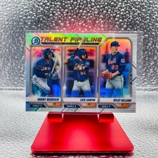 2021 Bowman Chrome #TP-NYM New York Mets Talent Pipeline