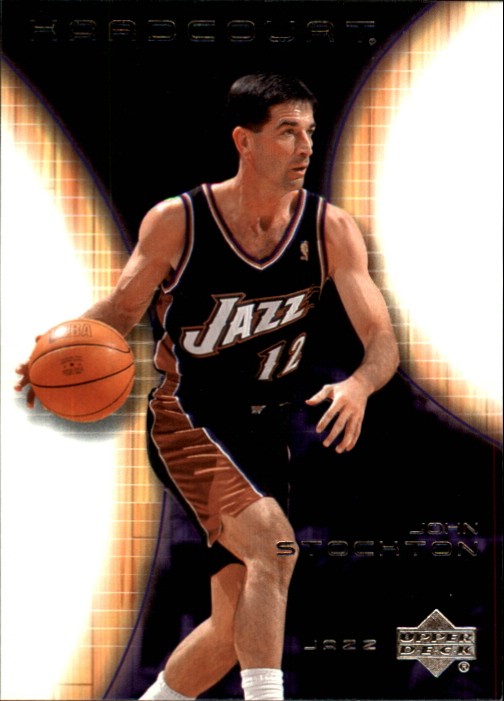 2003-04 Upper Deck Hardcourt #86 John Stockton - BSK