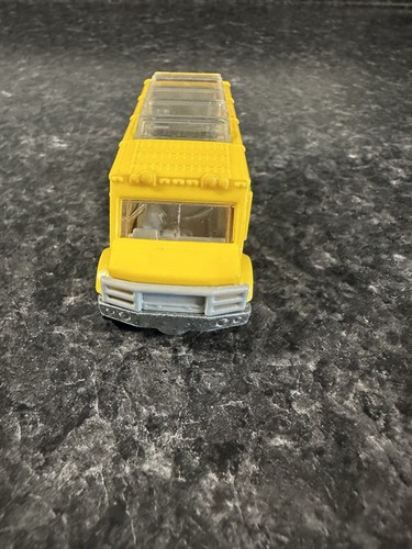 Matchbox Ice Cream Yoghurt Food Truck 2014 Made in Thailand MB999 Yellow - Picture 4 of 7