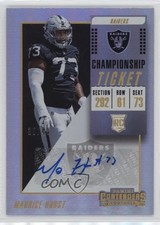 2018 Panini Contenders Championship Ticket 30/49 Maurice Hurst #282 Auto 1b30