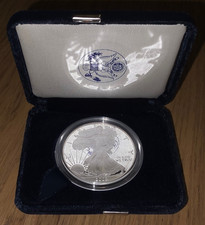 american silver eagle 1 oz pp mit Box, Kapsel und zertifikat (diverse Jahrgänge)