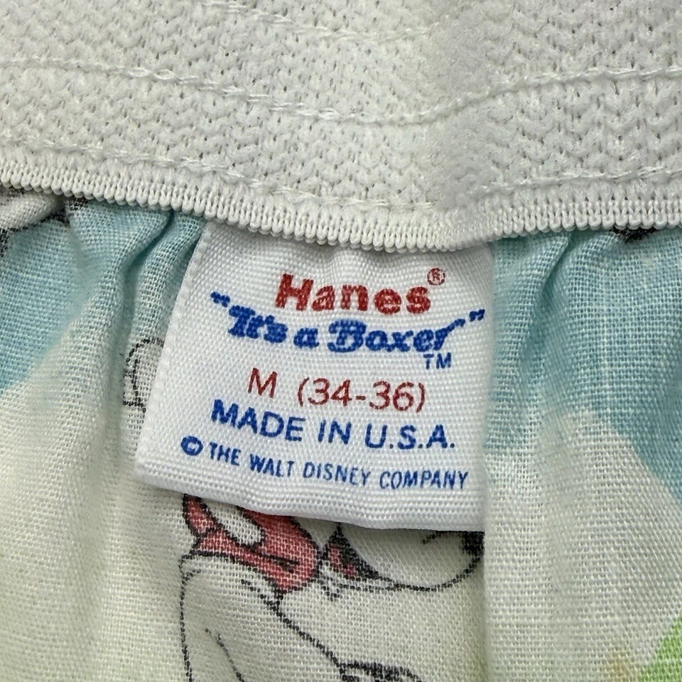 Calzoncillos boxer vintage Mickey Mouse EE. UU. Golf It’s A Perma Press medianos Foto 3 de 4