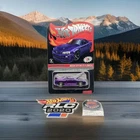 2020 Hot Wheels RLC Redline Purple Membership Nissan Skyline GTR BNR34 Patch/Pin