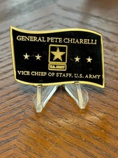 Vice Chief of Staff General Pete Chiarelli US Army Challenge Coin