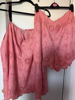 Burnt Orange Shorts And Camisole Set Size 22 To 24