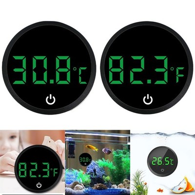 Kabelloses digitales Aquarium Thermometer mit LED-Anzeige für genaue Messwerte