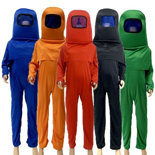 Children Kids Cosplay Among Us Costumes Halloween Party Week Gaming Fancy Dressゞ - Picture 2 of 16
