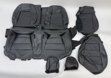 2015-2023 Ford Mustang Coupe Oem Leather Seat Cover Set No Front Backs Black
