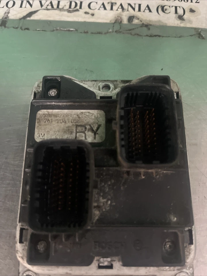 CENTRALINA MOTORE PER OPEL Corsa B 1° Serie 3P 0 261 204 058 Benzina 1000 (93>9 - Immagine 2 di 4