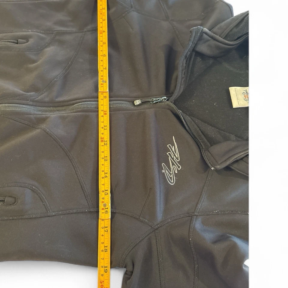 Jaqueta de Equitação Feminina Harley Davidson Softshell Tamanho Médio Capuz Destacável - Imagem 4 de 4