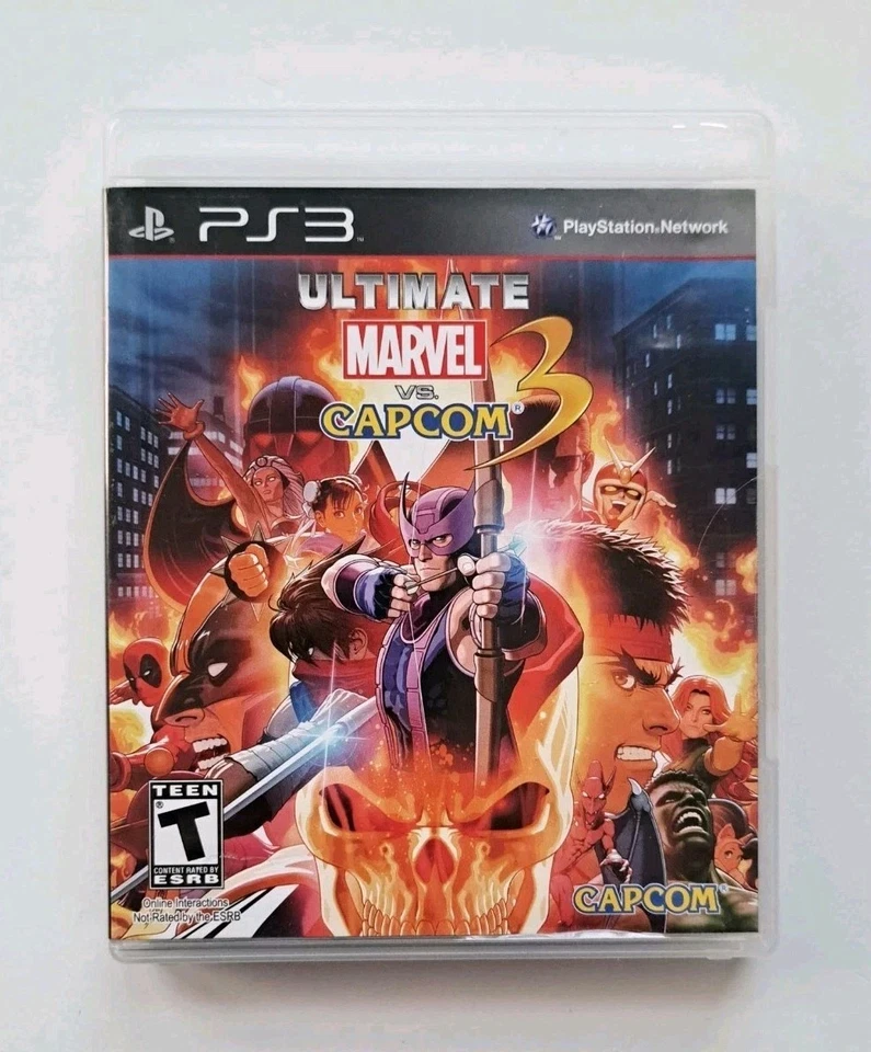 Marvel vs Capcom 3: Fate of Two Worlds / Ultimate (Sony PlayStation 3, 2011) CIB - Image 3 of 4