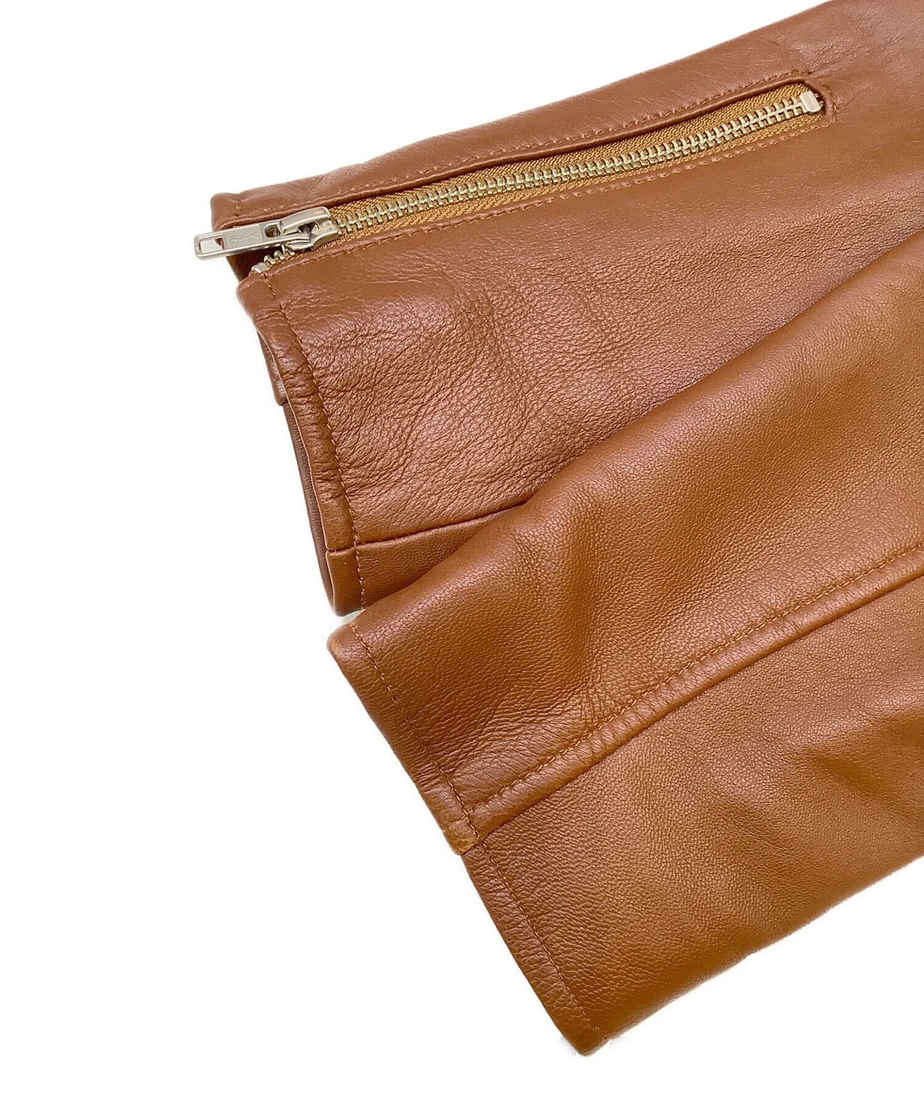 URBAN RESEARCH Lamb Leather Jacket Men's Size 38 Brown - product detail image 6