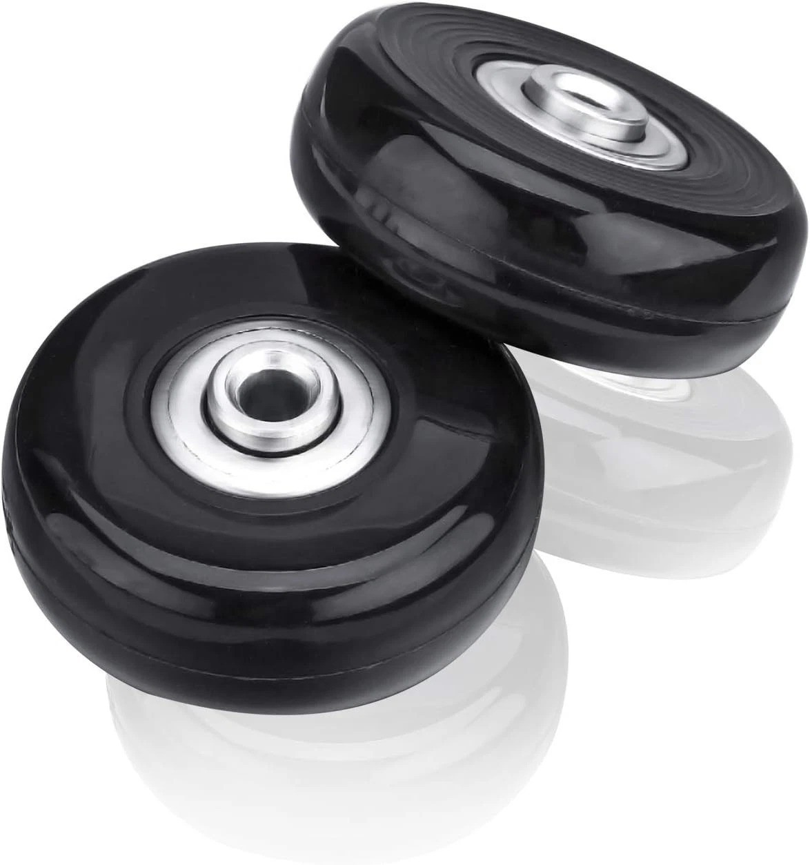 Set of 4 Luggage Suitcase Replacement Wheels Repair kit 50x18mm