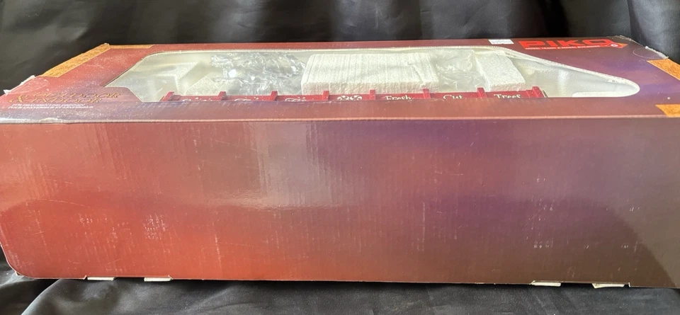 Vintage PIKO G Scale Christmas Tree Express Low-Side Gondola Car #38762 NEW - Image 3 of 4