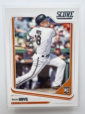 2018 Austin Hays #2 Panini Chronicles Score RC Baltimore Orioles MLB Rookie Card. rookie card picture