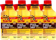 Hy-per Fuel 4-Pack Complete Fuel System Cleaner - Boost Mileage & Performance