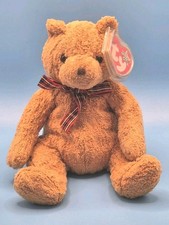 A SUPER CUTE, TY BEANIES SILVER STAR TEDDY BEAR. GREAT ITEM!